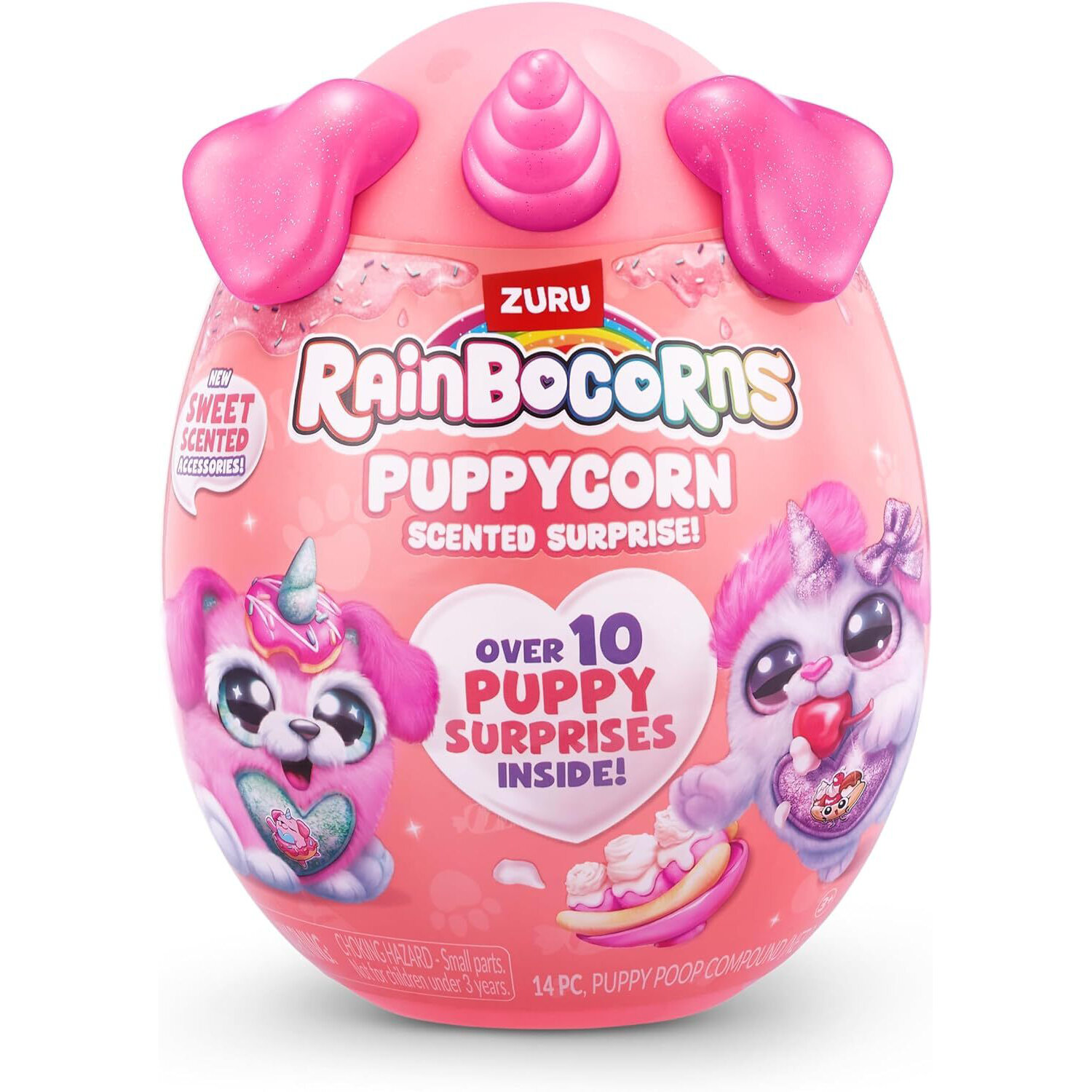 Игровой набор Zuru Rainbocorns Puppycorn, 7+, пластик/текстиль, 9298