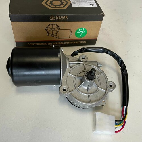 Мотор стеклоочистителя 10Вт12В для Газель 3302 Волга 3110 УАЗ Патриот ВАЗ 2108 2109 БелАК БАК00171 2613₽