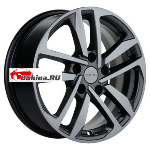 Колесный диск Khomen Wheels KHW1612 6,5x16/5x114,3 ET45 D67,1 Gray