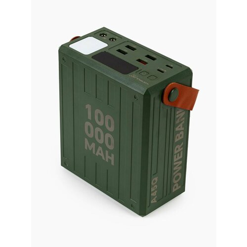 Внешний аккумулятор power bank 100000мАч с 6 выходами и фонариком 720000₽