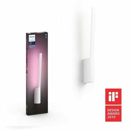 Умный настенный светильник Philips Hue Liane white and color ambience Bluetooth Белый 929003053201