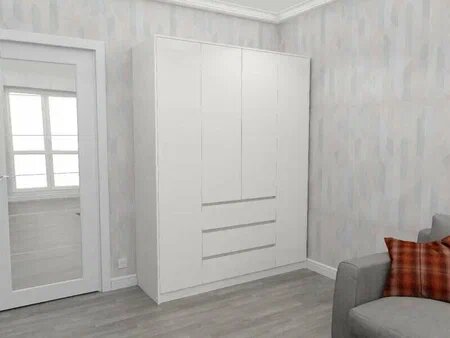 Шкаф  Ваша Мебель  для одежды  160 х 210 х 48  4 двери