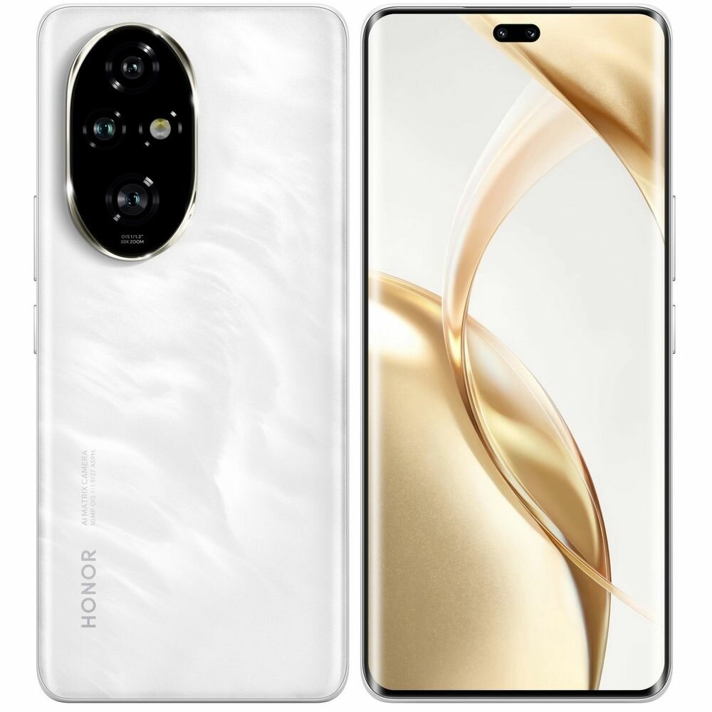 Смартфон HONOR Смартфон HONOR 200 PRO 12+512Gb белый (5109BFUJ)