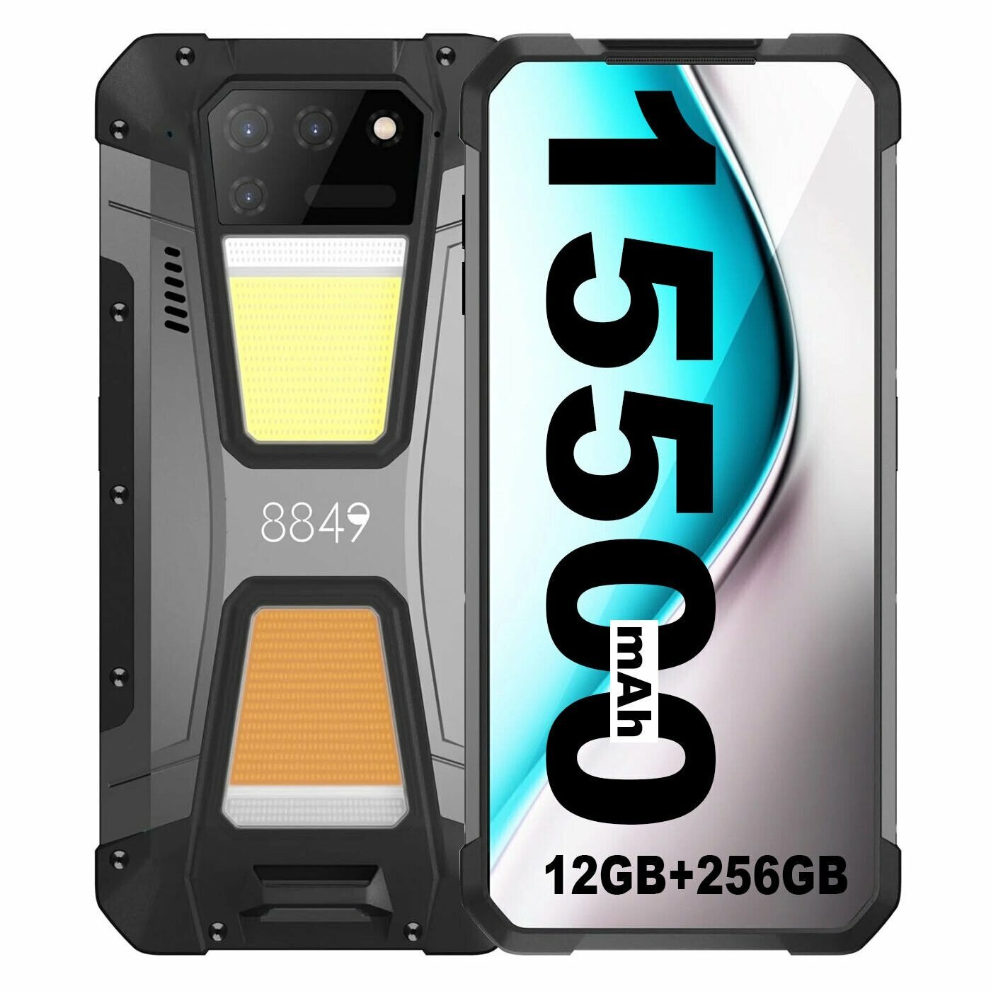 Смартфон Unihertz Tank 2 12/512 ГБ Global, Dual nano SIM, черный