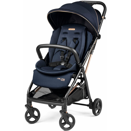 фото Детская прогулочная коляска peg perego selfie plus blue shine peg-perego