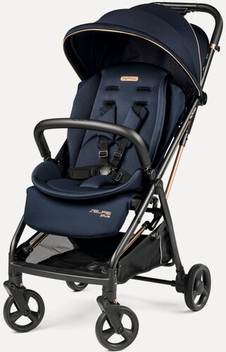 Изображение товара Детская прогулочная коляска Peg Perego Selfie Plus Blue Shine