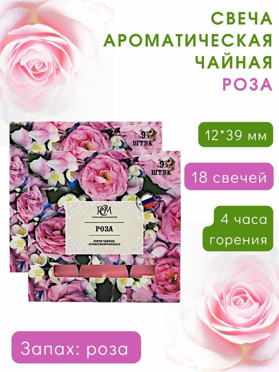 Чайные ароматические свечи 
