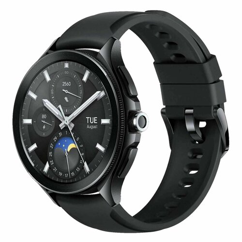 Умные часы Xiaomi Watch 2 Pro Black Case with Black Fluororubber Strap черный 19888₽