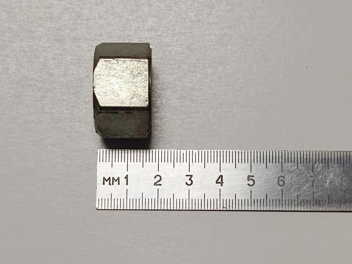 Мотоцикл Иж Гайка Иж задней/передней оси ИЖГ-105 М16х1,5 (левая резьба) — фото 1