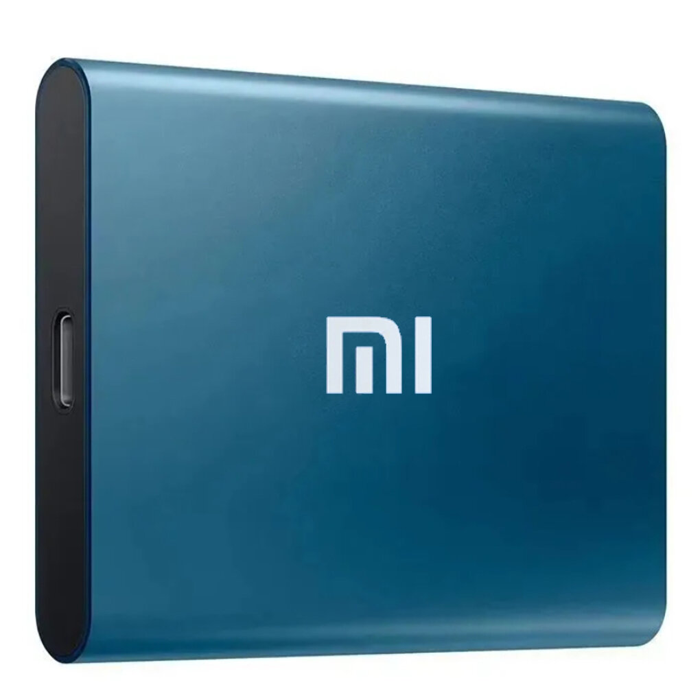 Внешний жесткий диск XIAOMI SSD, 2 TB, интерфейс USB 3.0, синий