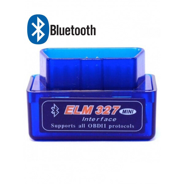 Автосканер OBD2 Bluetooth ELM327 / Диагностический сканер адаптер для автомобиля / версия 1.5 — фото 1