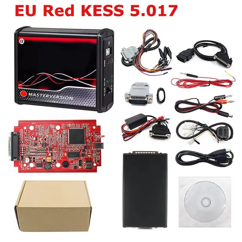 2025 Kess V5.017 2.80 Ksuit V2 KTAG 7.020 2.25 4 LED ECU Master Unlimited Online KESS Автомобильный грузовик ECU Чип Инструмент OBD2 Ремкомплект, Kess 5.017