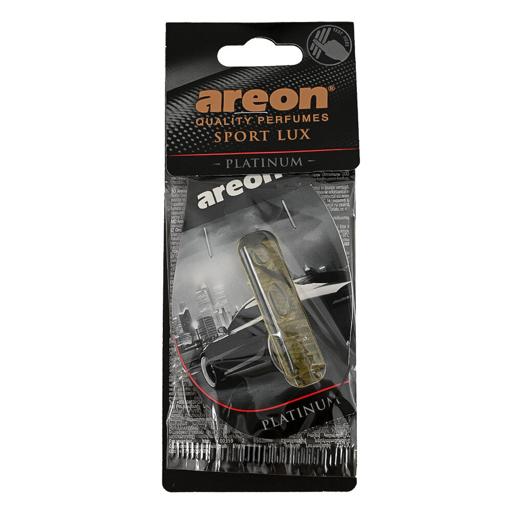 Ароматизатор AREON LIQUID SPORT LUX PLATINUM 5 мл LX03
