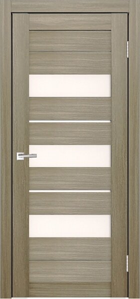 Межкомнатная Дверь Verda Х-7 Неаполь со Стеклом Сатинат Белый 2000х900мм (Полотно 1шт) / Верда.