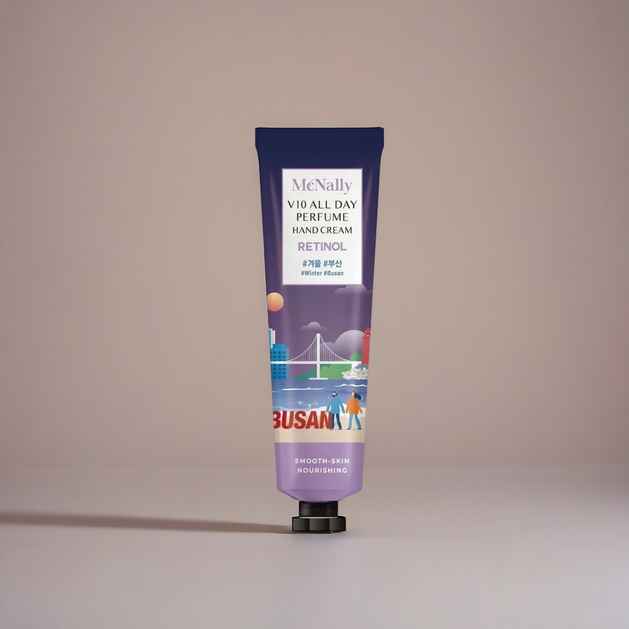 Крем для РУК С ретинолом V10 ALL DAY PERFUME HAND CREAM RETINOL MCNALLY, 30 МЛ