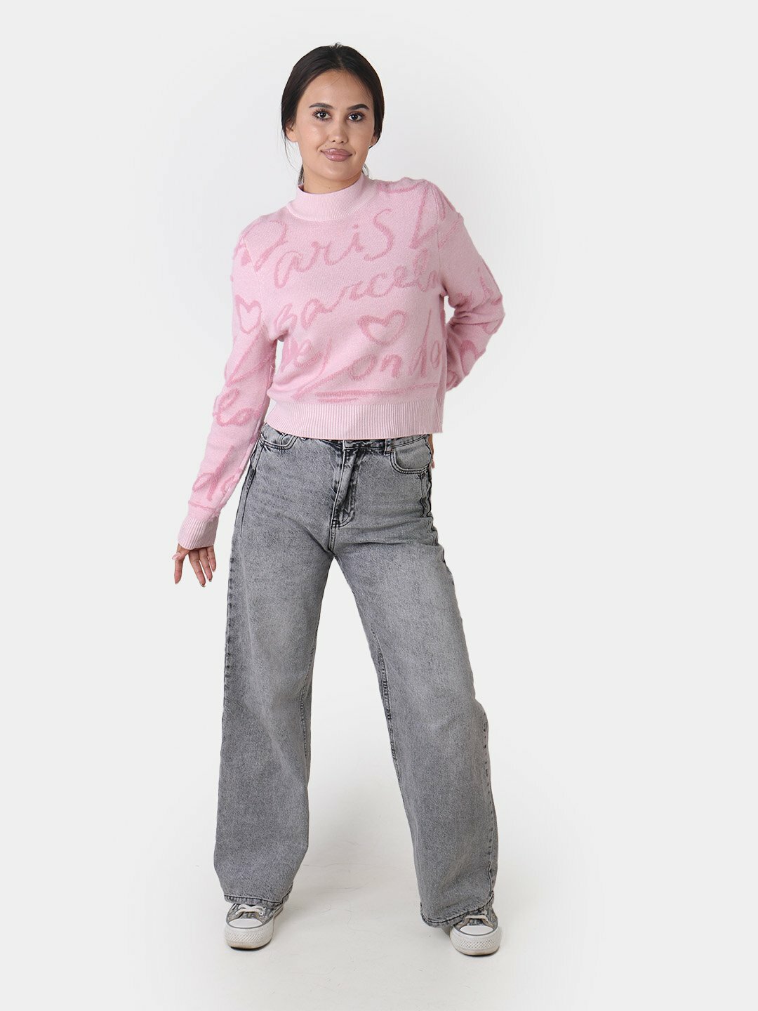 Свитер размер One Size, , розовый, — фото 1