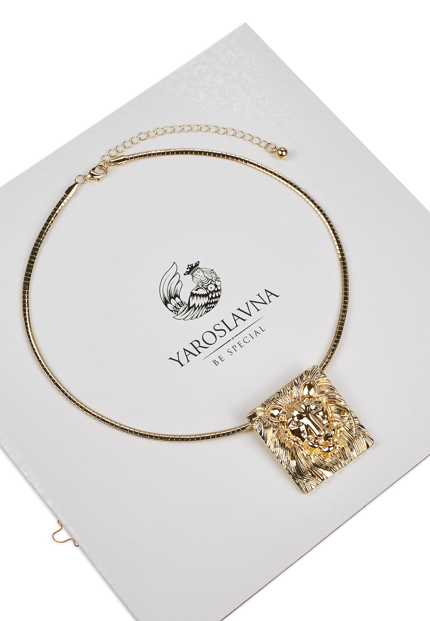 Колье YAROSLAVNA, длина 43 см, золотистый — фото 1