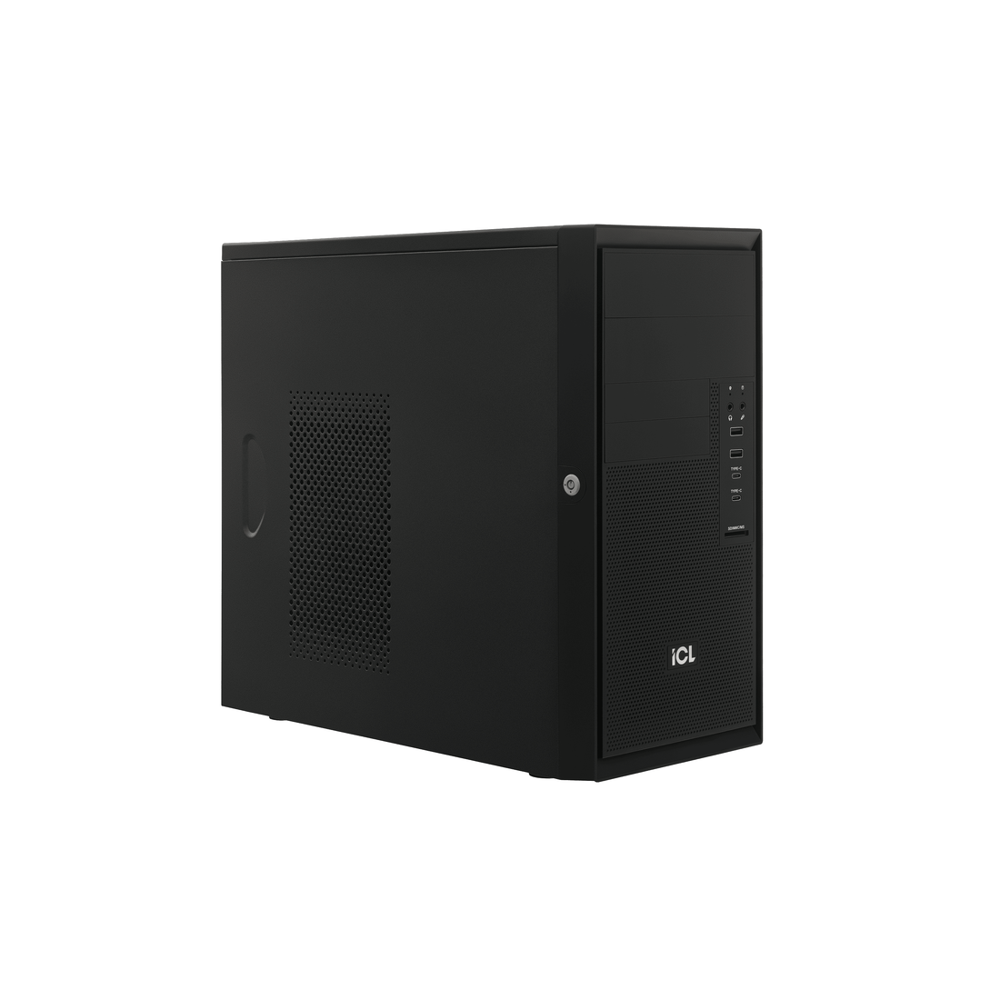 Системный блок ICL BasicRay B102 G2R PC-140467 Intel Core i3 10100, ОЗУ 8192 Мб, SSD 256 Гб, Intel Graphics , 500 Вт, ОС не установлена — фото 1