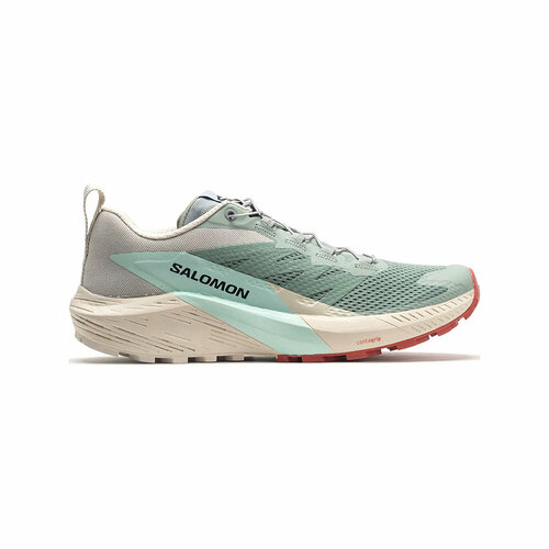 фото Кроссовки salomon sense ride 5 w 2025 (lily/rainy day/bleached aqua 4), размер us: 4, зеленый