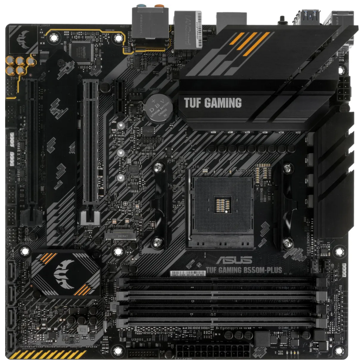 Материнская плата ASUS TUF GAMING B550-PLUS Soc-AM4 AMD B550 AC97 8ch(7.1), цвет черный