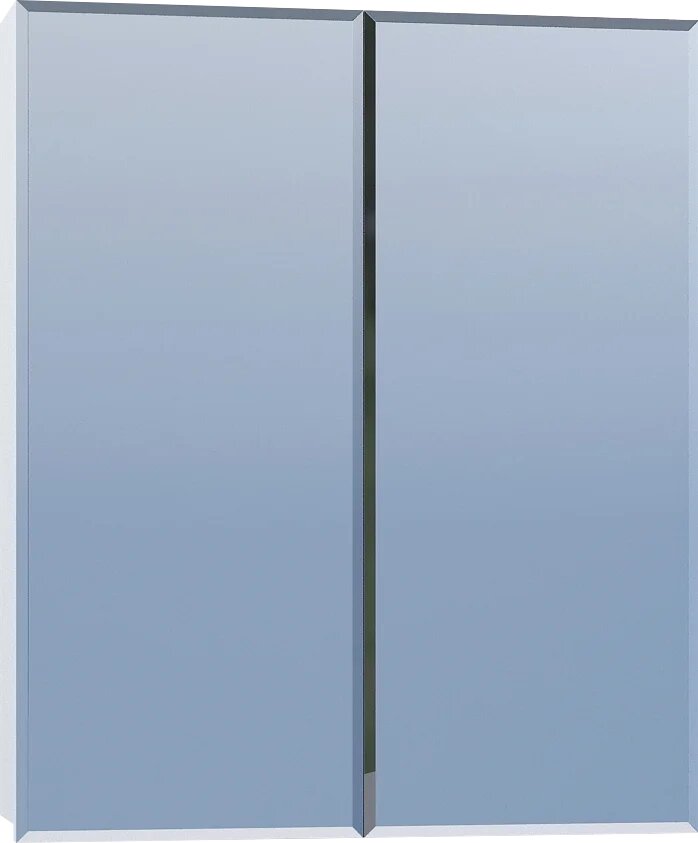 Зеркало-шкаф Vigo Grand 60 60 см белое в современном стиле