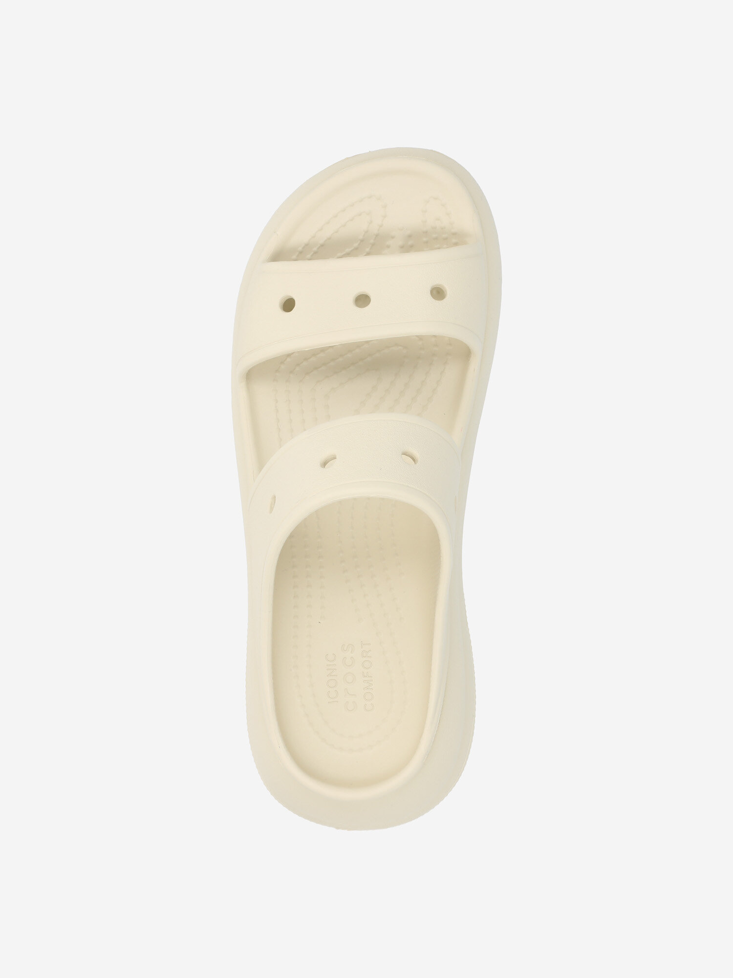 Сандалии Crocs, размер M5W7, бежевый — фото 1