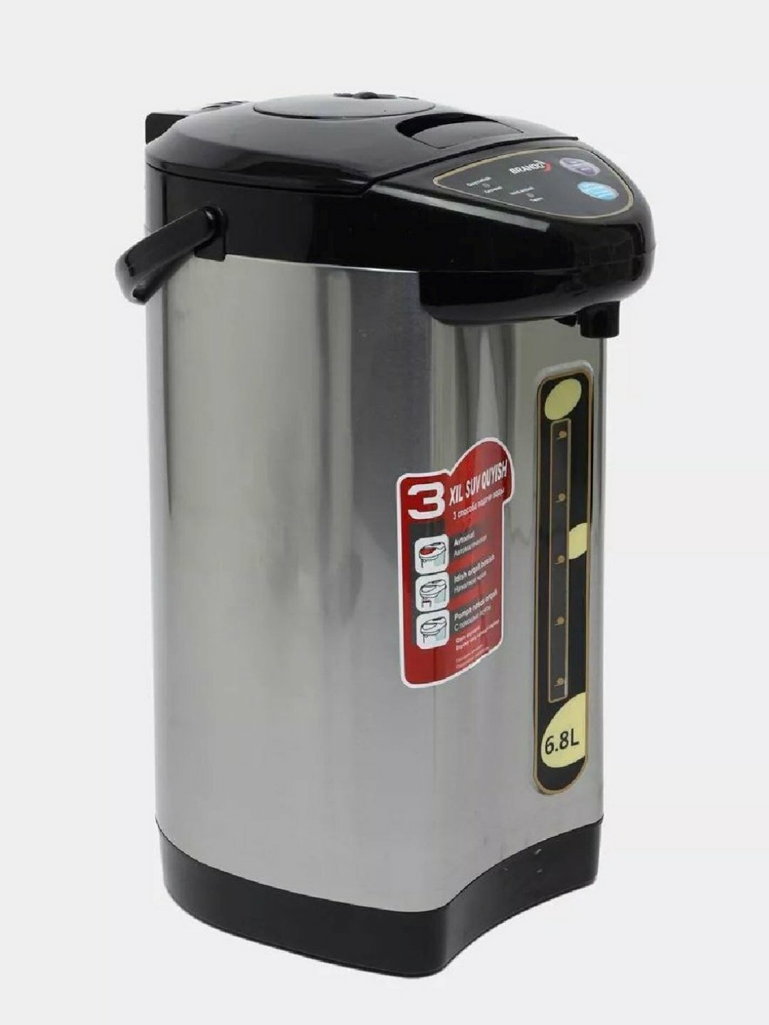 Термос электрический, бойлер, термопот, чайник, нержавеющая сталь, 3л, Culinart