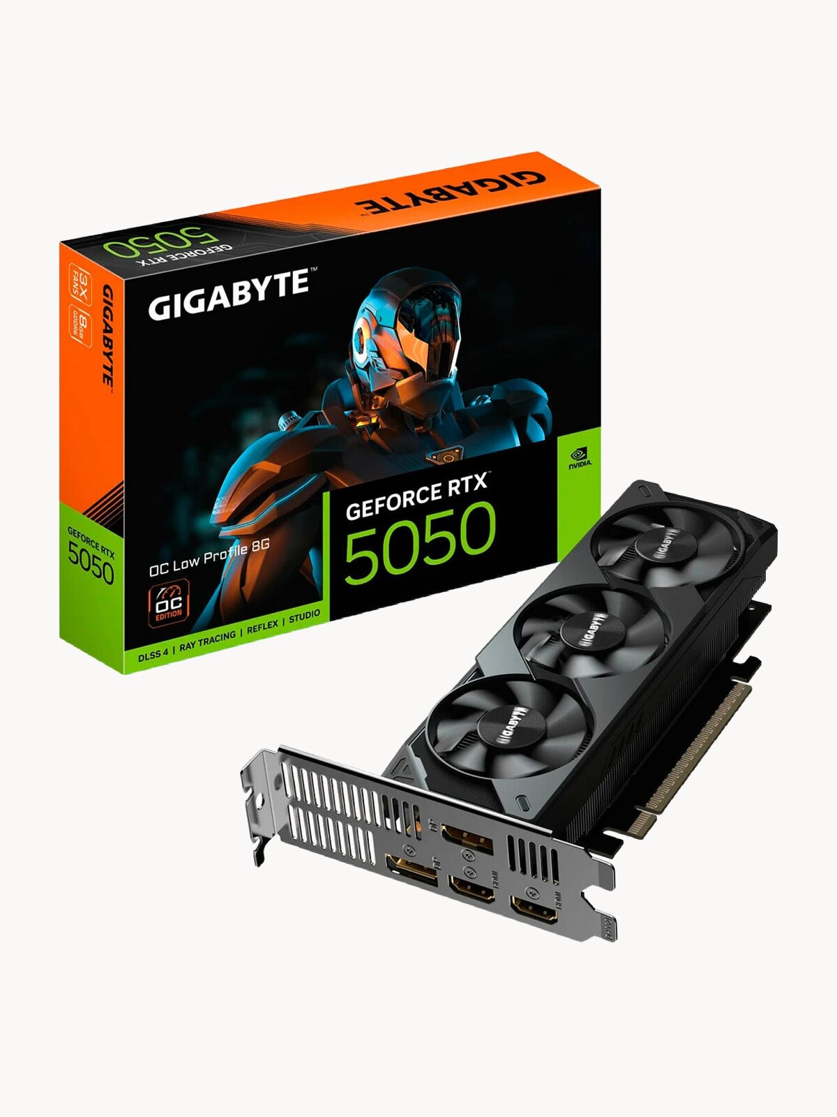 Видеокарта Gigabyte GeForce RTX 5050 OC 8GB (GV-N5050OC-8GL)