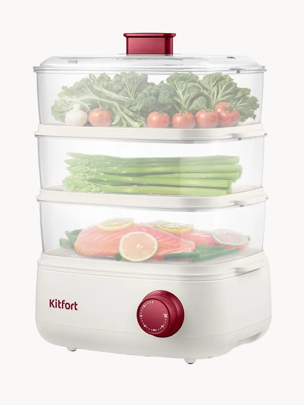 Пароварка Kitfort КТ-6830