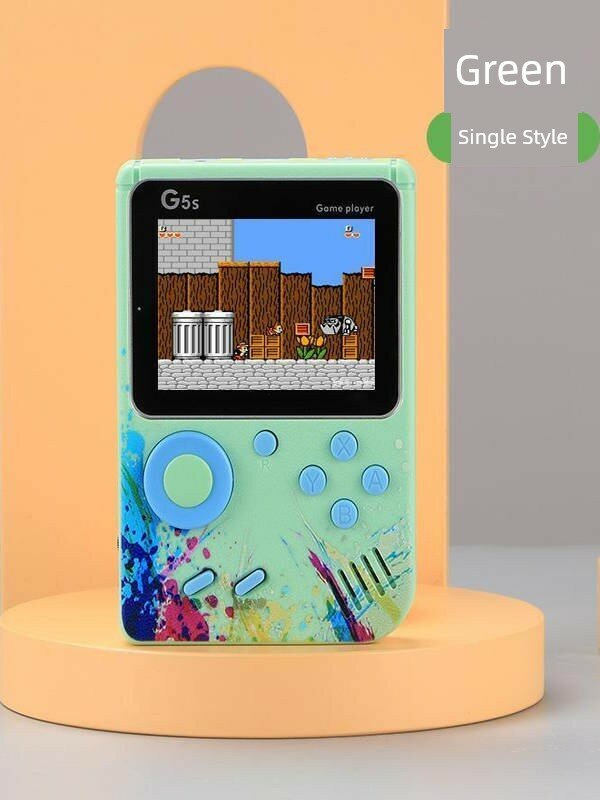 Компактный игровой плеер, 500 игр, беспроводной, 1inch экран, синий, зеленый, серый, розовый