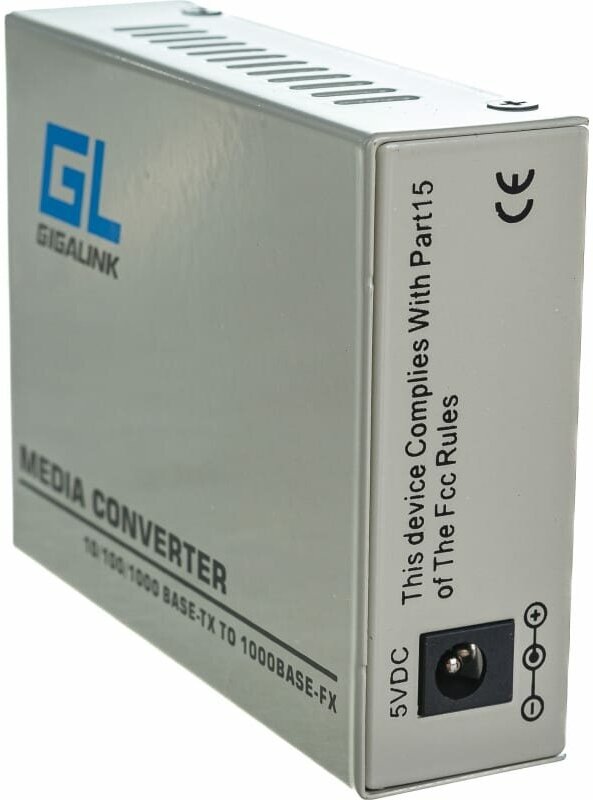 Медиаконвертер Gigalink GL-MC-UTPF-SC1G-18SM-1310-N