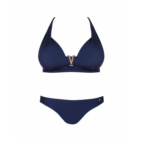 фото Купальник self, размер 42, синий