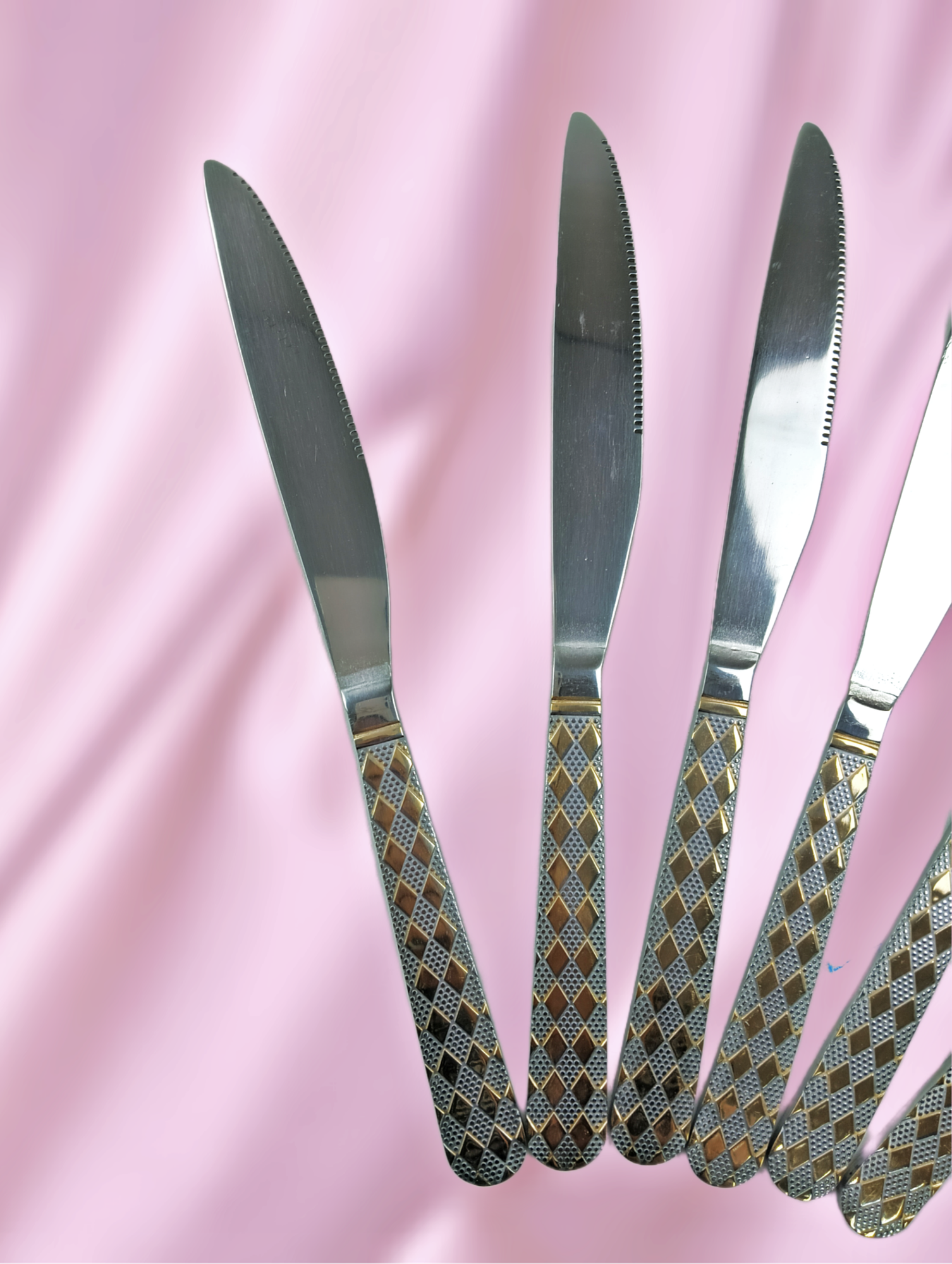 Набор столовых ножей нержавеющая сталь 22 см.