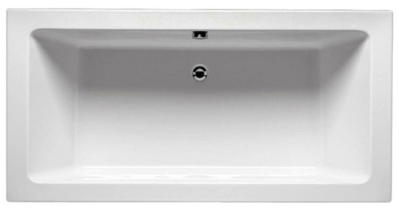 Акриловая ванна Riho Lusso 1800x800 без гидромассажа с панелями