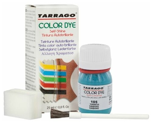 Tarrago Краситель Color Dye 105 turquoise, 25 мл