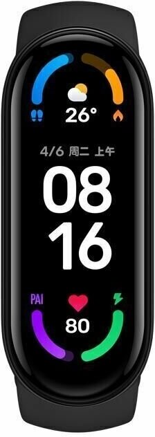 Фитнес-браслет Xiaomi Mi Band 6, черный