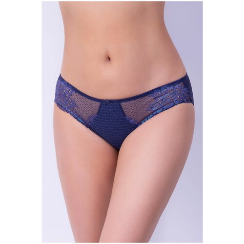 фото Milavitsa трусы слипы низкой посадки мерцание_м, размер 98, голубика