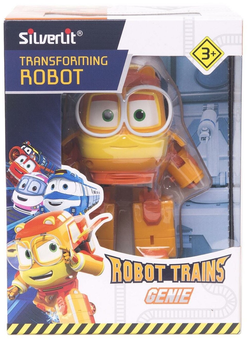 Трансформер Robot Trains Джинни 10 см - фото №4