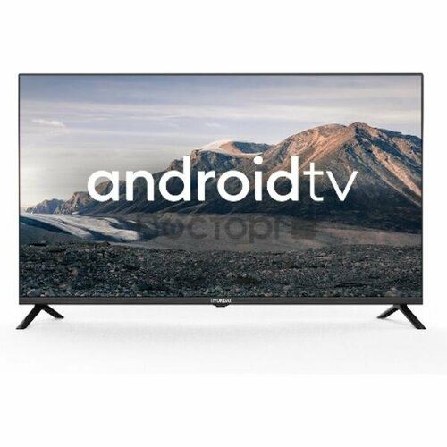 Телевизор LED Hyundai 40 H-LED40BS5002 Android TV Frameless черный FULL HD 60Hz DVB-T2 DVB-C DVB-S DVB-S2 USB WiFi Smart TV 2824000₽