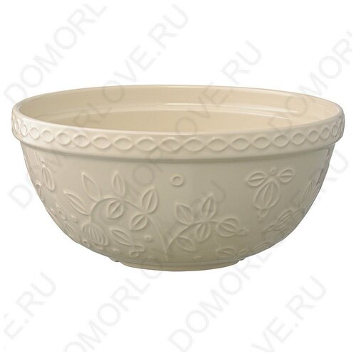 Миска для смешивания 25 л керамическая с рельефным узором Ягоды Тайги Tkano TK22-TW_BW0008 3990₽