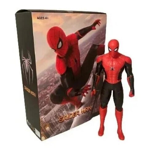 Игрушка Фигурка Человек паук 33 см / Супергерои Марвел / в подарочной коробке человек паук фигурка супергерои 33 см большая фигурка