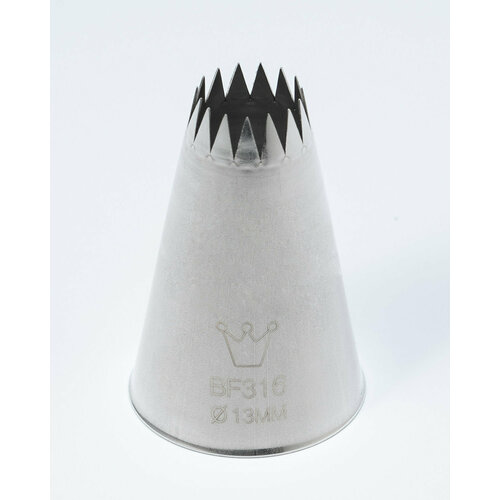 Насадка кондитерская Martellato Открытая звезда 30/13х45мм, нерж. сталь