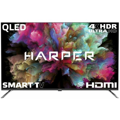 Телевизор HARPER 50Q850TS телевизор qled harper 50q850ts 50 4k 60гц smarttv android wifi
