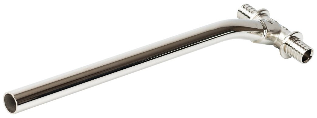 Трубка для подключения радиатора, Т-образная 16/250/16 для труб из сш. полиэтилена аксиальный STOUT - фотография № 8
