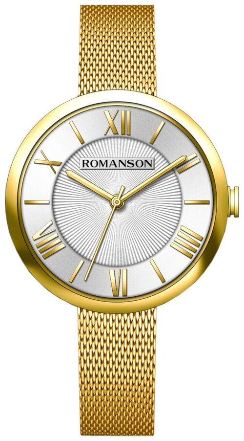 Наручные часы ROMANSON RM8A48LLG(WH), серебряный