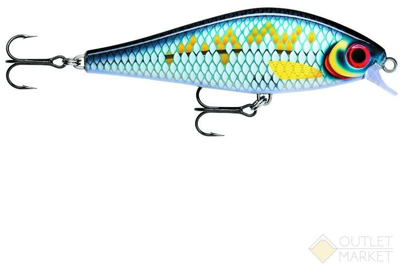 Воблер RAPALA Super Shadow Rap 11 /SCRB