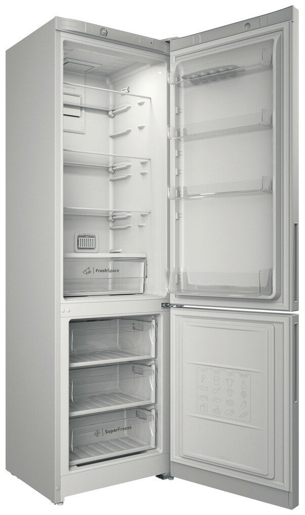 Отдельно стоящий холодильник Indesit с морозильной камерой: frost free ITD 4200 W - фотография № 3
