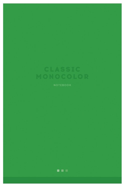Блокнот ArtSpace Monocolor А5, 80 листов, 4 шт., green