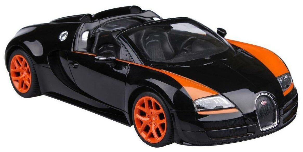 Машина р/у : 4 Bugatti Grand Sport Vitesse, цвет чёрный