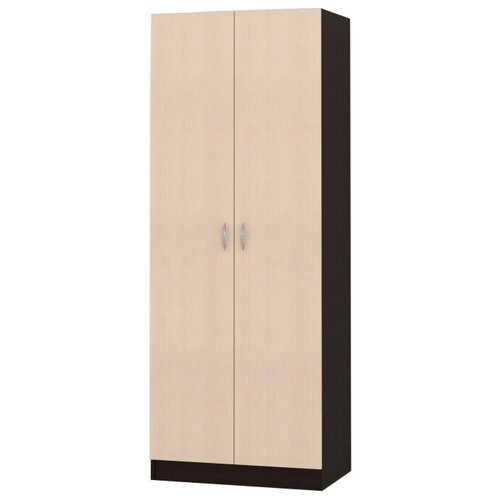 Шкаф для спальни Баронс РИО-2.1, (ШхГхВ): 80х51.6х210 см, венге цаво/дуб молочный